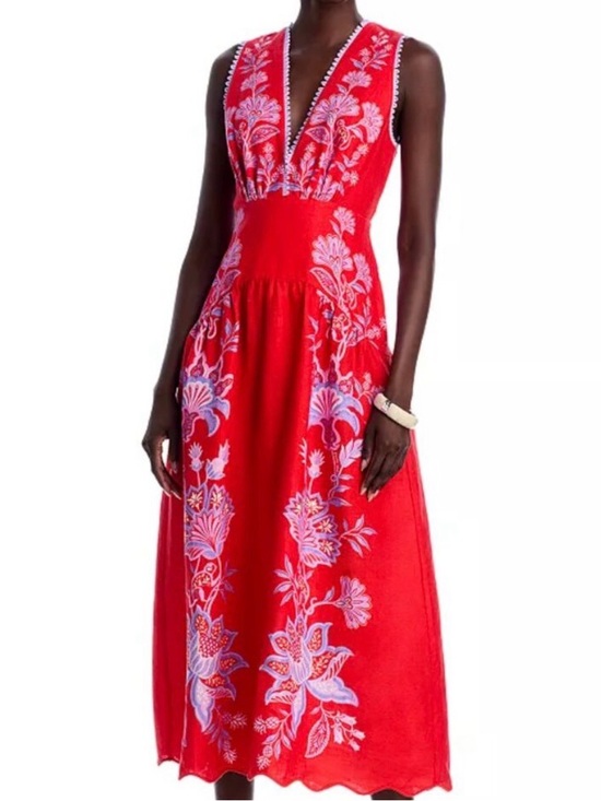 FARM Rio Dresses & Skirts - Farm Rio NWT porcelain garden floral dress in large